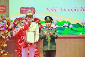 Trưởng Công an TP Vinh được bổ nhiệm làm Phó Giám đốc Công an tỉnh