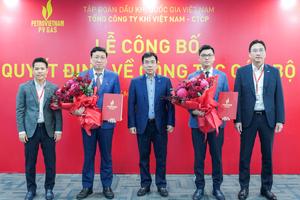 PV GAS tổ chức Lễ công bố quyết định về công tác cán bộ