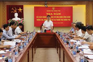Ứng dụng công nghệ 4.0, chuyển đổi số tại Thanh tra Chính phủ