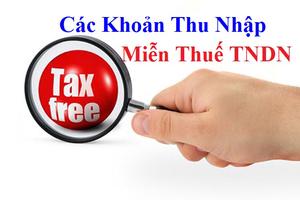 Miễn thuế thu nhập doanh nghiệp, miễn thuế thu nhập cá nhân