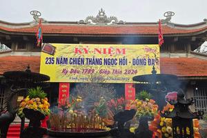 Kỷ niệm 235 năm Chiến thắng Ngọc Hồi - Đống Đa