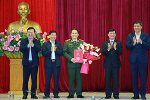 Giám đốc Công an tỉnh Đại tá Bùi Quang Thanh được thăng cấp hàm Thiếu tướng