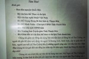 Vì sao Chủ tịch UBND tỉnh Thanh Hóa chỉ đạo tạm dừng đấu giá mỏ đất san lấp ở xã Thọ Cường?