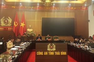 Thanh tra Bộ Công an công bố quyết định xác minh nội dung khiếu nại tại Công an tỉnh Thái Bình