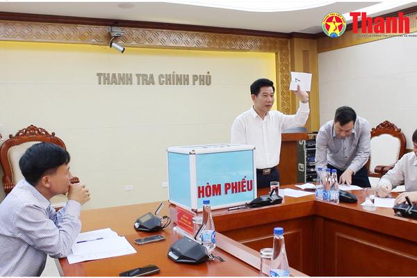 4 đơn vị thuộc Thanh tra Chính phủ được bốc thăm lựa chọn để xác minh tài sản thu nhập