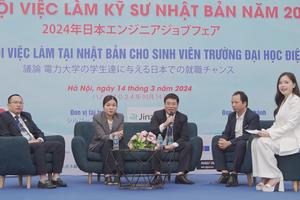 “Ngày hội việc làm kỹ sư Nhật Bản năm 2024” tại Trường Đại học Điện lực

