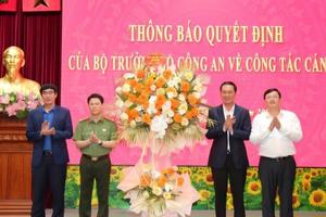 Phó Giám đốc Công an Thanh Hóa làm Giám đốc Công an tỉnh Nam Định