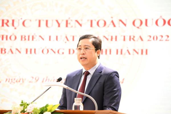 Thanh tra Chính phủ tổ chức Hội nghị Phổ biến Luật Thanh tra năm 2022