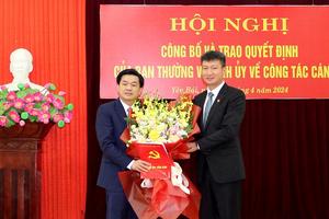 Chánh Văn phòng Thanh tra tỉnh được bổ nhiệm Phó Trưởng ban Nội chính Tỉnh ủy