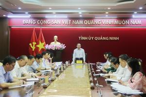Ban Chỉ đạo Phòng, chống tham nhũng, tiêu cực tỉnh Quảng Ninh đưa 2 vụ án ra khỏi diện theo dõi