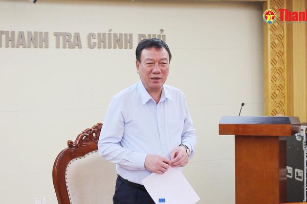 Thanh tra Chính phủ giao ban lãnh đạo cấp vụ tháng 4 năm 2024