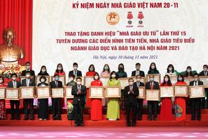 Quy định về xét tặng danh hiệu “Nhà giáo nhân dân”, “Nhà giáo ưu tú”