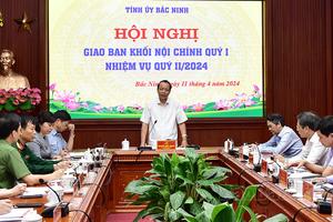 Bắc Ninh: Kiên quyết xử lý cán bộ nhũng nhiễu, tham nhũng vặt

