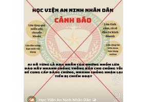 Xuất hiện nhiều bất thường các trang facebook giả mạo công an