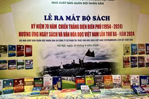 Ra mắt bộ sách kỷ niệm 70 năm Chiến thắng Điện Biên Phủ