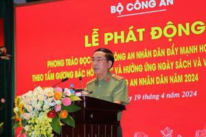 Bộ Công an phát động phong trào đọc sách trong Công an nhân dân năm 2024