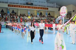 Gần 1.500 VĐV tham dự Hội khỏe Phù Đổng toàn quốc khu vực IV tại Đắk Lắk