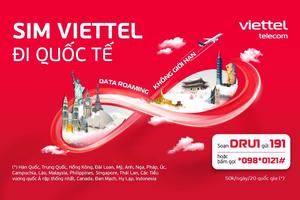 Viettel ra mắt gói Data Roaming không giới hạn mới cho khách hàng đi quốc tế