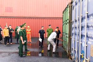 Phát hiện 6 container hàng khai gian dối để xuất khẩu kim loại trái phép