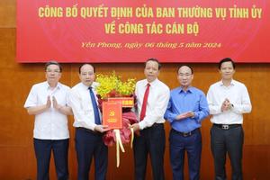 Bắc Ninh: Yên Phong có tân Bí thư Huyện uỷ