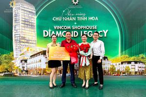 Vincom Shophouse Diamond Legacy chính thức bàn giao nhà phố cho cư dân
