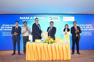 Nam A Bank và PRA bàn giao giao phẩm hệ thống quản lý rủi ro môi trường và xã hội 