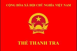 Thanh tra Chính phủ ban hành mẫu Thẻ Thanh tra mới