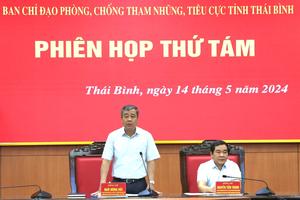 Thái Bình: Đưa 1 vụ việc ra khỏi diện Ban Chỉ đạo tỉnh theo dõi, chỉ đạo