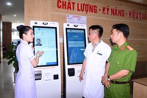 Triển khai mô hình “khám, chữa bệnh sử dụng sinh trắc học, kiosk tự phục vụ”