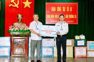 “Xanh hóa Trường Sa” bằng trái tim yêu thương của người Dầu khí