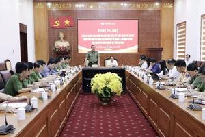 Thanh tra Bộ Công an công bố quyết định kiểm tra tại tỉnh Lai Châu