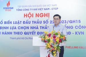 PV GAS tổ chức Hội nghị phổ biến nội dung Luật Đấu thầu (sửa đổi) và Quy định lựa chọn nhà thầu của Tổng công ty

