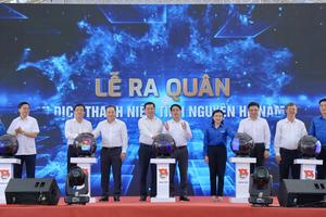 Petrovietnam trao tặng nhiều công trình an sinh tại Lễ ra quân Chiến dịch thanh niên tình nguyện hè năm 2024