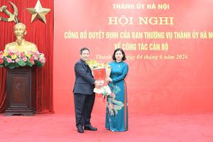 Hà Nội: Huyện Thanh Trì có tân Bí thư