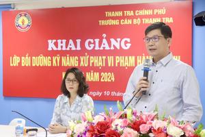 Gần 1.100 học viên tham dự khoá bồi dưỡng kỹ năng xử phạt vi phạm hành chính