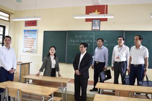 Lào Cai sẵn sàng nhiều phương án dự phòng cho kỳ thi tốt nghiệp THPT 2024