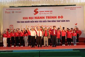 Đồng Tháp: Tôn vinh người hiến máu tiêu biểu năm 2024