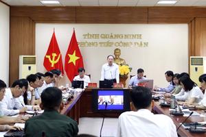 Bí thư Tỉnh ủy Quảng Ninh tiếp công dân thường kỳ

