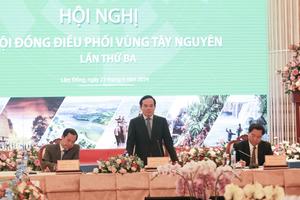 Phó Thủ tướng Trần Lưu Quang chủ trì Hội nghị Hội đồng Điều phối vùng Tây Nguyên