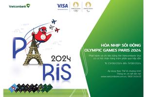 Hòa nhịp Olympic Paris 2024 cùng Vietcombank thông qua chuỗi hoạt động dành cho khách hàng