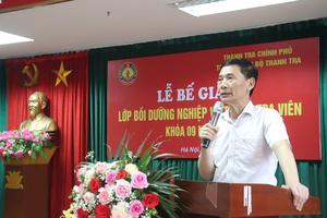 Bế giảng lớp bồi dưỡng nghiệp vụ thanh tra viên khóa 09 năm 2024