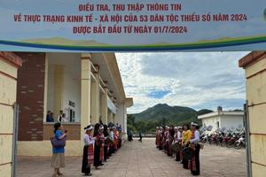 Ra quân điều tra, thu thập thông tin về thực trạng kinh tế - xã hội của 53 dân tộc thiểu số