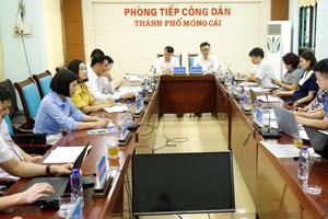 TP Móng Cái: Tiếp công dân định kỳ

