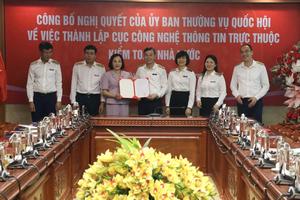 Thành lập Cục Công nghệ thông tin trực thuộc Kiểm toán Nhà nước