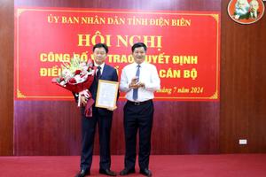 Tỉnh Điện Biên có Tân Chánh Thanh tra tỉnh 