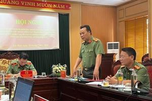 Thanh tra Bộ Công an kiểm tra tại Công an tỉnh Bắc Kạn