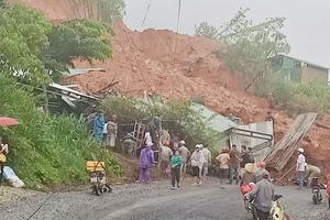 Chỉ đạo khẩn công tác phòng, chống sạt lở trong mùa mưa bão