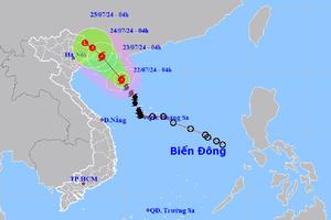 Bão số 2 đi vào vịnh Bắc Bộ, từ đêm nay Bắc Bộ và Thanh Hóa có mưa lớn

