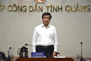 Quảng Nam: Xử lý, giải quyết đơn thư khiếu nại, tố cáo đạt hơn 98%