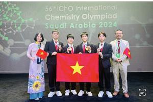 Việt Nam đạt 3 Huy chương Vàng và 1 Huy chương Bạc Olympic Hoá học quốc tế 2024